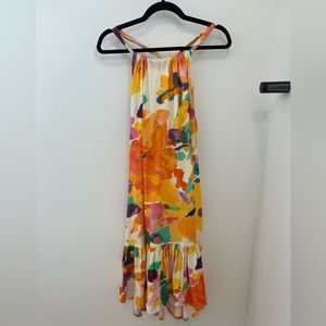 Daily Practice by Anthropologie Frida Cross-Back Midi Dress